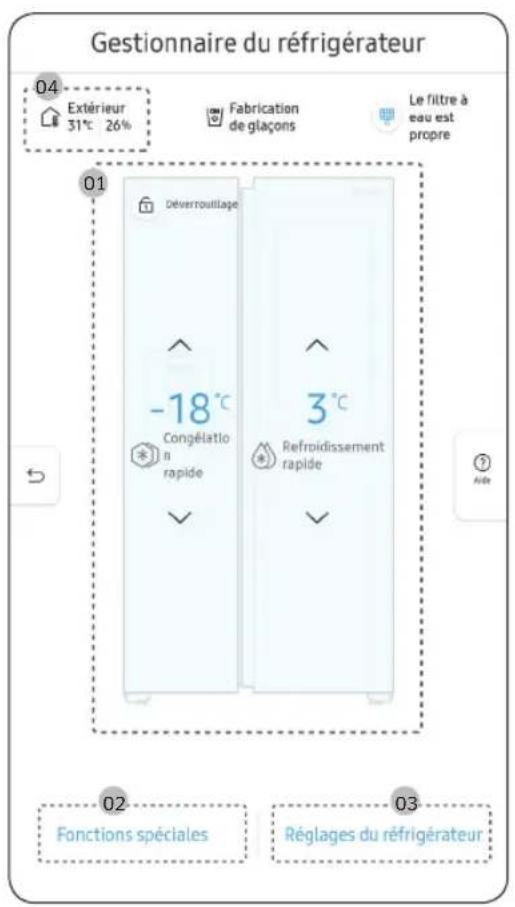 SAMSUNG RS22T5561SG - Opérations - 1