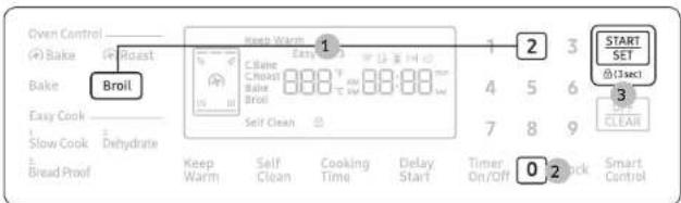 SAMSUNG NX58R9421SG - Temp. Unit (°F / °C) - 1