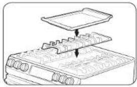 SAMSUNG NX58R9421SG - Griddle - 1