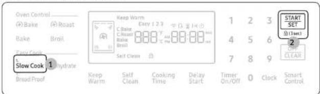 SAMSUNG NX58R9421SG - Cuisson lente - 1