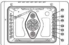 SAMSUNG NX58R9421SG - The rack positions - 1