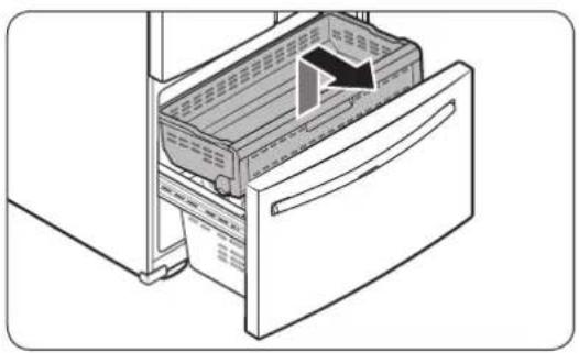 SAMSUNG RF23R6201WW - Bacs du congelateur - 3