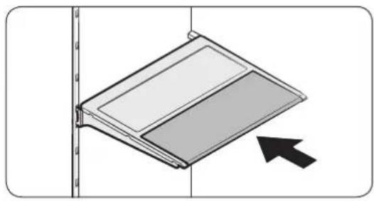 SAMSUNG RF23R6201WW - Foldable shelf - 1