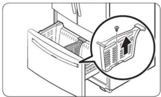 SAMSUNG RF23R6201WW - Grille de séparation du bac du congelateur - 1