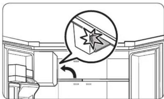SAMSUNG RF23R6201WW - Emplacement recommandé de la clayette piante - 1