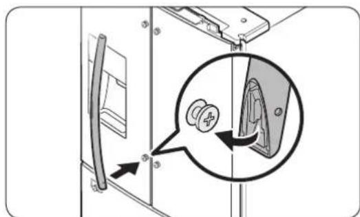 SAMSUNG RF23R6201WW - STEP 6 Attach the handles - 3