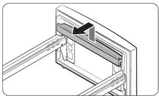 SAMSUNG RF23R6201WW - Réinstaller la porte du réfrigérateur - 3