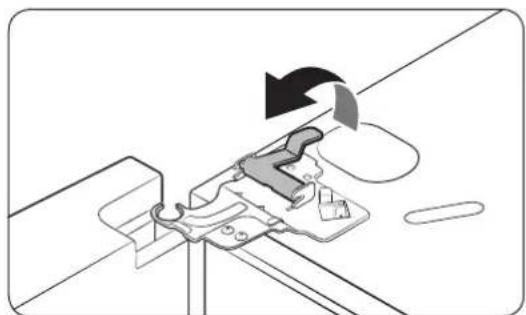 SAMSUNG RF23R6201WW - Detach the fridge doors - 3