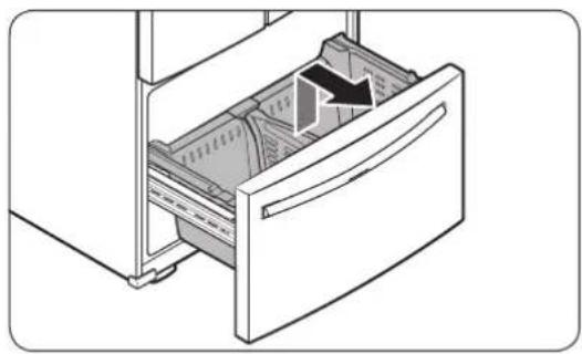 SAMSUNG RF23R6201SR - Cesta inferior - 1