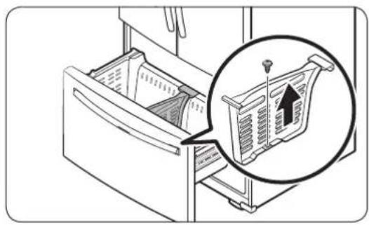 SAMSUNG RF23R6201SR - Separador de la cesta del congelador - 1