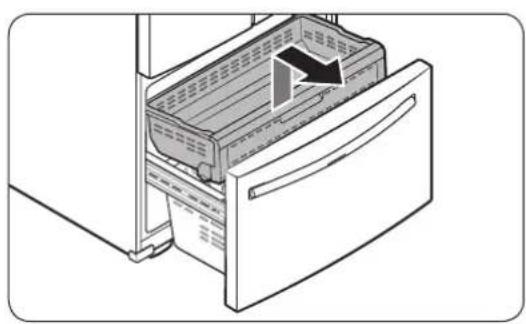 SAMSUNG RF23R6201SR - Réinstaller la porte du réfrigérateur - 2