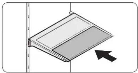 SAMSUNG RF23R6201SR - Foldable shelf - 1