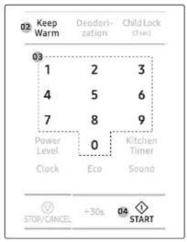 SAMSUNG MS19M8000AS - Keep Warm - 1