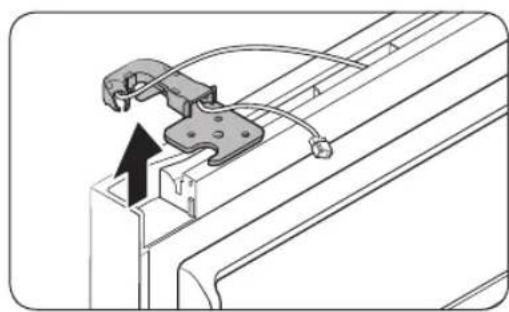 SAMSUNG RT21M6215WW - STEP 4 Reverse the bar cover and the top hinge - 2