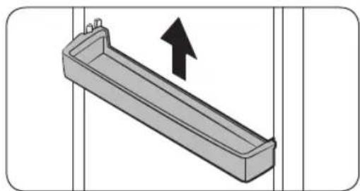 SAMSUNG RT21M6215WW - Guardas de la puerta - 1
