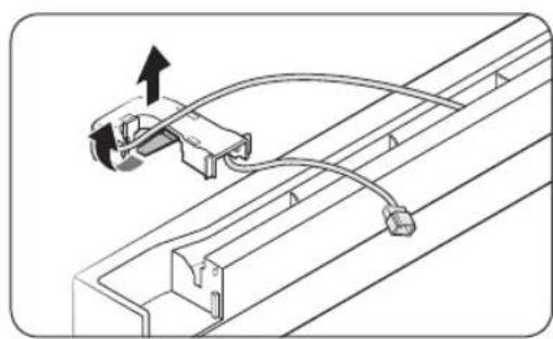 SAMSUNG RT21M6215WW - STEP 4 Reverse the bar cover and the top hinge - 4