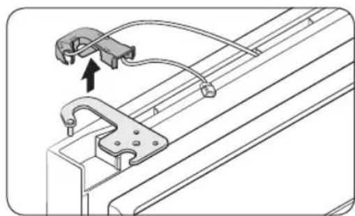 SAMSUNG RT21M6215SR - STEP 4 Reverse the bar cover and the top hinge - 3