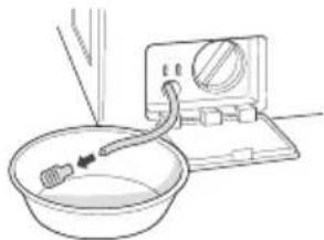LG WM3997HWA - Cleaning the drain pump filter - 2