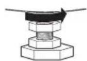 LG WM3997HWA - Leveling the Washing Machine - 4