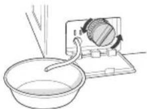 LG WM3997HWA - Cleaning the drain pump filter - 3