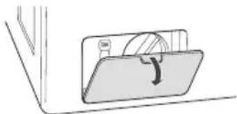 LG WM3997HWA - Nettoyage du filtre de la pompe de vidange - 1