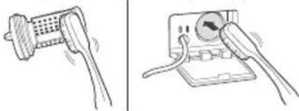 LG WM3997HWA - Cleaning the drain pump filter - 4