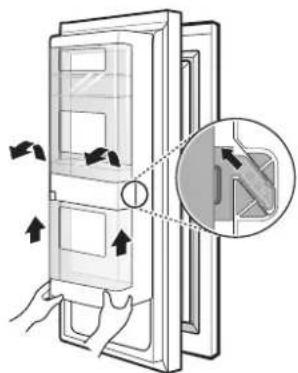 LG LRFDC2406D - Compartment Portedans la porte - 2