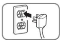 LG LRFDC2406D - Branchez l'alimentation. - 1