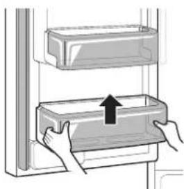 LG LRFDC2406D - Detaching/Refitting the Door Bin - 1