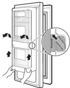 LG LRFDC2406D - Door-in-Door Case - 2
