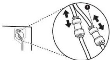 LG LRFDC2406D - Retrait de la porte gauche du réfrigérateur - 1