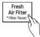 LG LRFDC2406D - Remplacement du filtré à air frais - 6