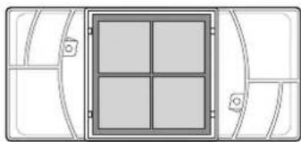 LG LRFDC2406D - Remplacement du filtré à air frais - 3