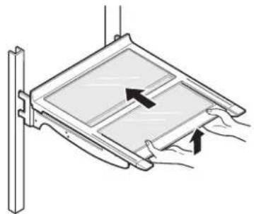 LG LRFXC2416S - Using the Folding Shelf - 1