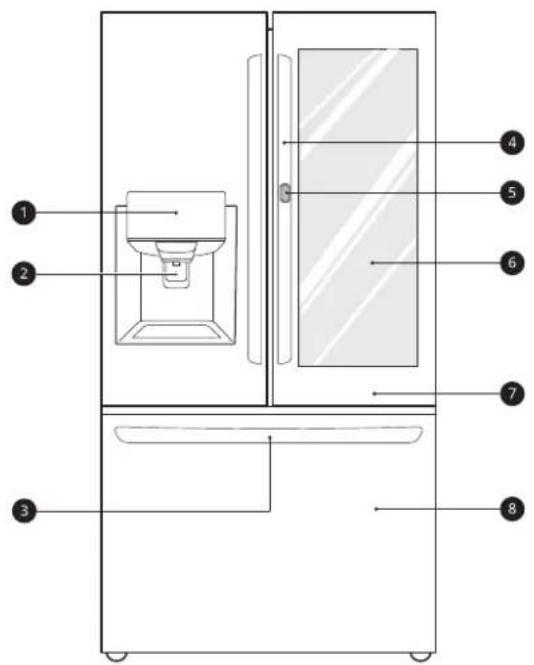 LG LRFXC2416S - Extérieur - 1