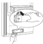 LG LRFXC2416S - Remplacement du filtre à eau - 2