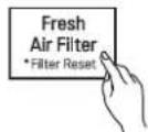 LG LRFXC2416S - Remplacement du filtre à air frais - 6