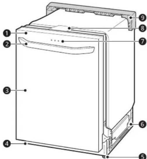 LG LDT6809BD - Front View - 1