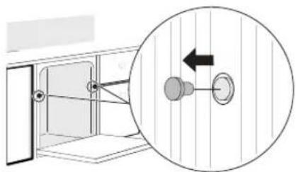 LG LDT6809BD - Securing Dishwasher to Cabinet Frame - 1