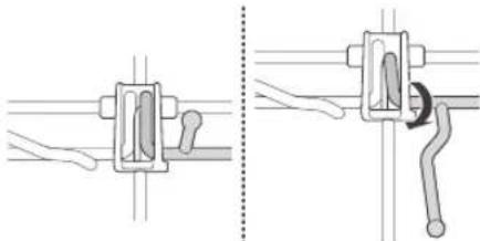 LG LDT6809BD - Folding Down the Upper Tines - 1