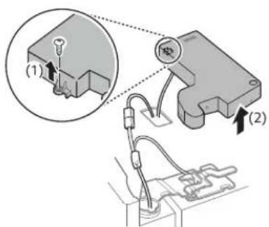 LG LFXS28596D - Removing the Right Refrigerator Door - 1