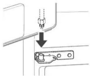 LG LFXS28596D - Assembling the Left Refrigerator Door - 1