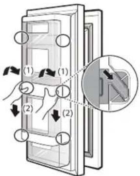 LG LFXS28596D - Compartiment Porte dans la porte - 3