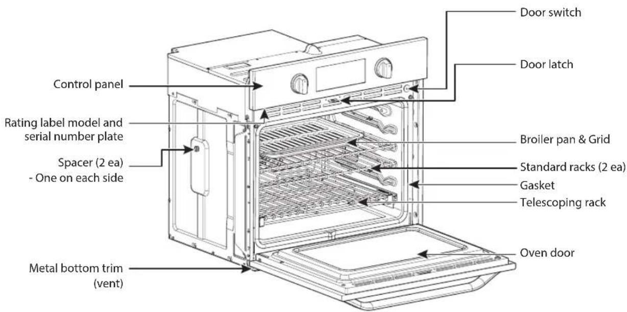 LG LSWS307ST - OVEN OVERVIEW - 1