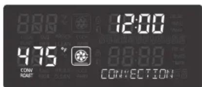 LG LSWS307ST - Affiche pour le mode ROTIR PAR CONV. - 1