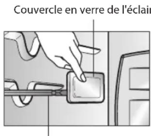 LG LSWS307ST - Remplacer l'éclairage sur le mur létral - 1