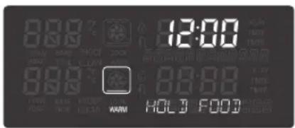 LG LSWS307ST - Displays for the WARM mode - 1