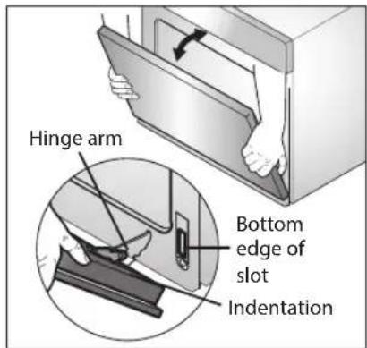 LG LSWS307ST - Replacing the Door - 1