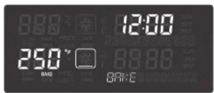 LG LSWS307ST - Écran pour le mode CUISSON - 1