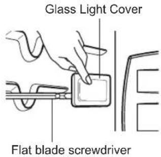 LG LWC3063ST - Replacing Lamp on Side Wall - 1